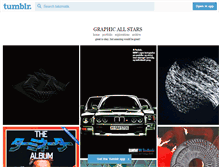 Tablet Screenshot of graphicallstars.com